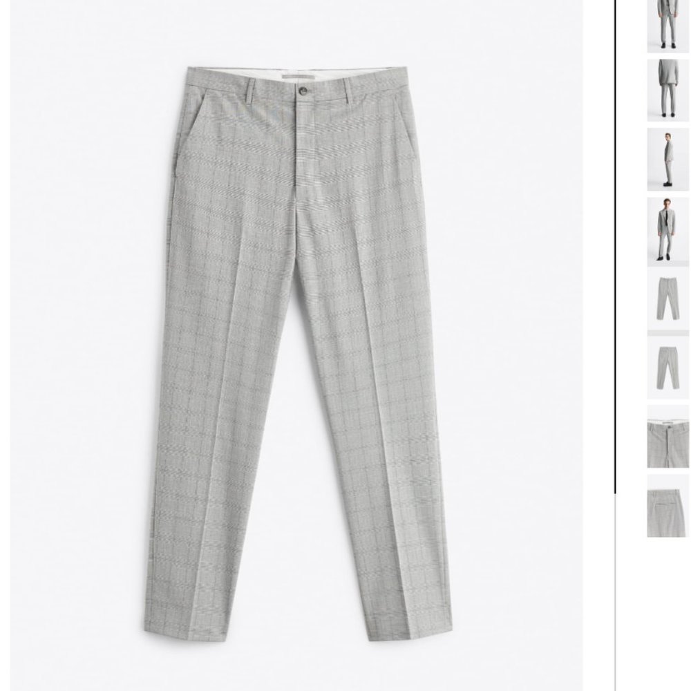 Zara gray dress pants